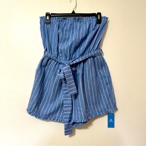 NWT Denim Romper
